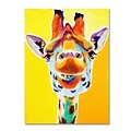 Trademark DawgArt Giraffe No. 3 Gallery-Wrapped Canvas Art, 35 x 47