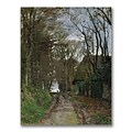 Trademark Claude Monet Path in Normandy Gallery-Wrapped Canvas Art, 18 x 24