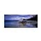 Trademark David Evans Boathouse-Okarito Lagoon-NZ Gallery-Wrapped Canvas Art, 16 x 47
