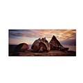 Trademark David Evans Remarkable Rocks-Kangaroo Island Gallery-Wrapped Canvas Art, 8 x 24