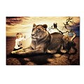 Trademark Erik Brede Lionheart Gallery-Wrapped Canvas Art, 16 x 24