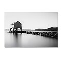 Trademark Erik Brede A Quiet Day at Hafrsfjord Gallery-Wrapped Canvas Art, 12 x 19