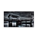Trademark Erik Brede The Old Boat House Gallery-Wrapped Canvas Art, 10 x 19