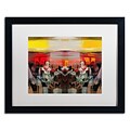 Trademark Andrea Sunset Art, White Matte With Black Frame, 16 x 20