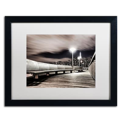 Trademark David Ayash NYC Art, White Matte With Black Frame, 16 x 20