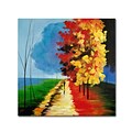 Trademark Ricardo Tapia Walk in the Park Gallery-Wrapped Canvas Art, 24 x 24