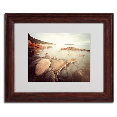 Trademark Philippe Sainte-Laudy "Surrender" Art, White Matte With Wood Frame, 11" x 14"