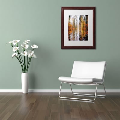 Trademark Philippe Sainte-Laudy "Higher Ground" Art, White Matte With Wood Frame, 16" x 20"