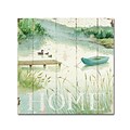 Trademark Daphne Brissonnet Lakeside I Gallery-Wrapped Canvas Art, 14 x 14