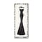 Trademark Emily Adams Couture Noir Original IV with Border Gallery-Wrapped Canvas Art, 8 x 19
