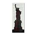 Trademark Michael Mullan Statue of Liberty Gallery-Wrapped Canvas Art, 14 x 32