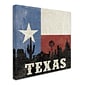 Trademark Moira Hershey "Texas" Gallery-Wrapped Canvas Art, 35" x 35"