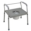 Dmi Steel Commode with Platform Seat