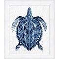 Sea Turtle 1 Framed Art; 25 x 39