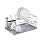Better Chef® 22" Chrome Plated Metal Dish Rack, Silver