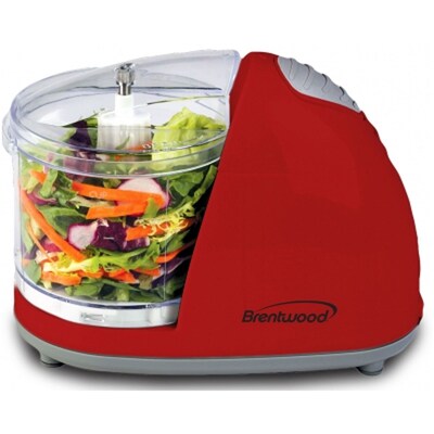 Brentwood® 50 W Mini Food Chopper; Red