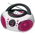 Hello Kitty®-Portable Stereo CD Boombox With AM/FM Radio Speaker