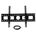 MegaMounts A1800USB Tilt Wall Mount With HDMI Cable For 42 - 65 TVs Upto 200 lbs.