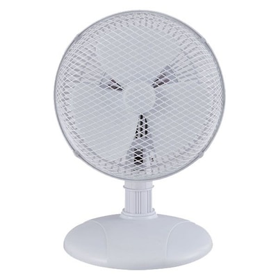 Optimus 2-Speed 7 Personal Table Fan; White