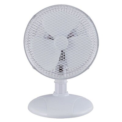 Optimus 2-Speed 7 Personal Table Fan; White