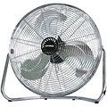 Optimus 3-Speed 18 High Velocity Industrial Fan, Silver