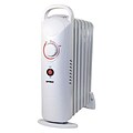 Optimus H-6003-Portable Mini Oil-Filled Radiator Heater, White (93590001M)