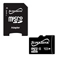 Supersonic® 8GB MicroSD High Capacity Class 4 Memory Card With Adapter