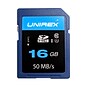 Unirex® 16GB SD High Capacity Class 10 UHS-1 Memory Card