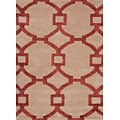 Jaipur Geometric Area Rug Wool & Silk ; 5.6 x 3.6