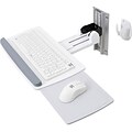 Ergotron® Neo-Flex® Wall-Mount For Mouse/Keyboard; White