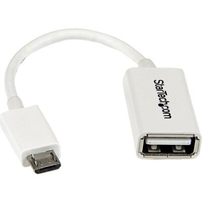 Startech 5 Micro USB/USB Data Transfer Cable; White