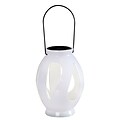 Kenroy Home Leaves 60525WH 10 1-Light Solar Lantern, White