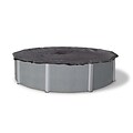 Arctic Armor BWC612 Black Round Above-Ground 8 Year Winter Pool Cover, 34