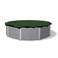 Arctic Armor BWC806 Green Round Above-Ground 12 Year Winter Pool Cover, 25