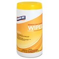Genuine Joe Disinfecting Cleaning Wipes; White, 80/CT