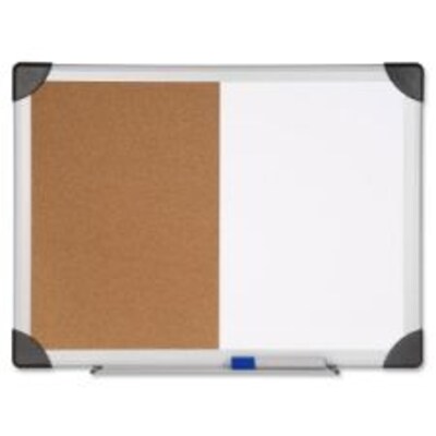 Lorell Combo Dry-Erase/Cork Board, 2 x 3 (LLR19291)