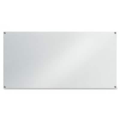 Lorell Glass Dry-Erase Board, Frost, 72"