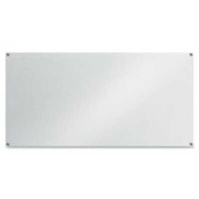 Lorell Glass Dry-Erase Board, Frost, 72"