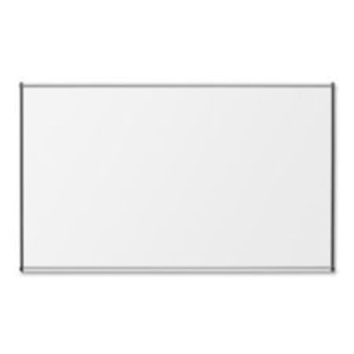 Lorell Porcelain Marker Board; Satin Aluminum, 96