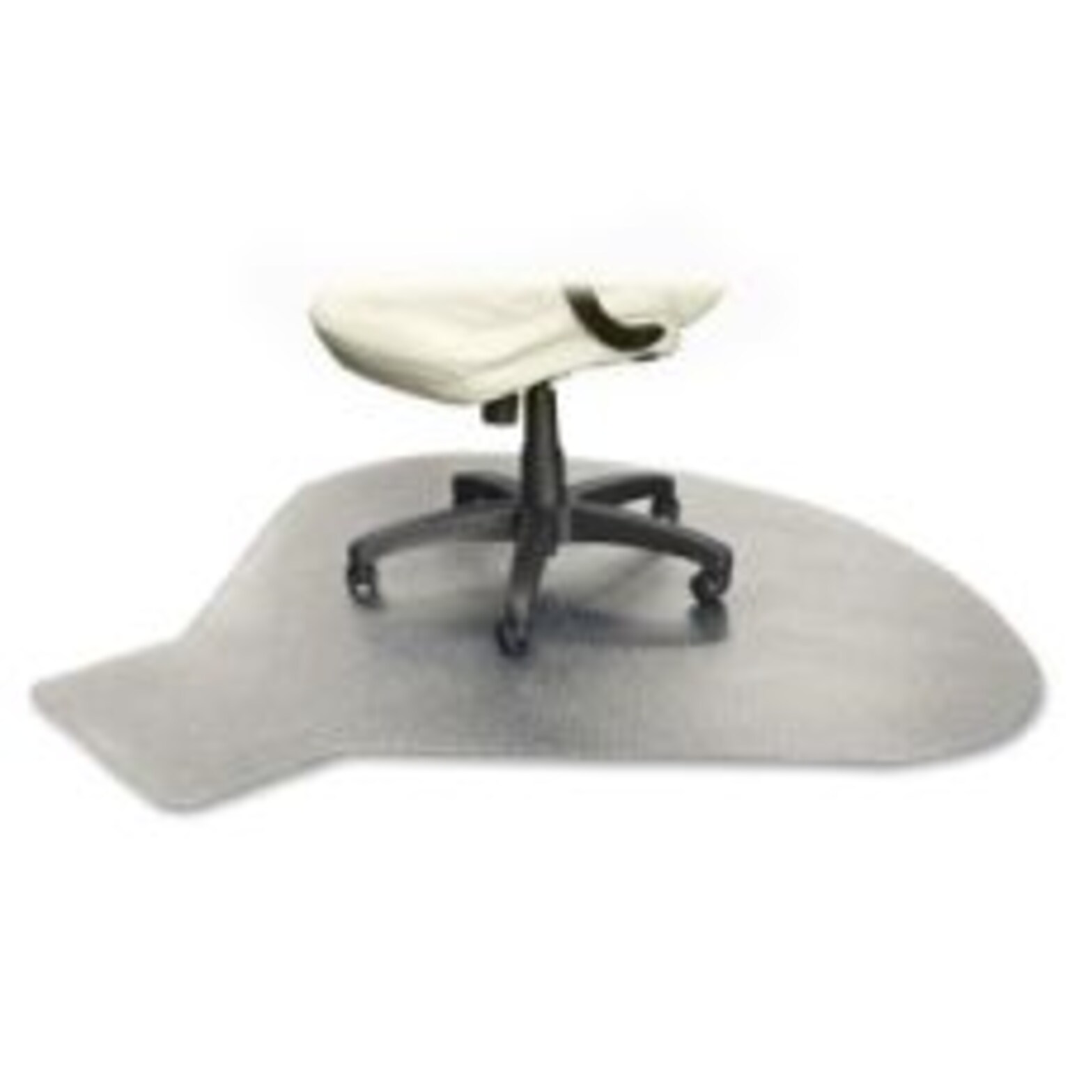 Lorell L-Workstation Medium-pile Chairmat, Clear (LLR69156)
