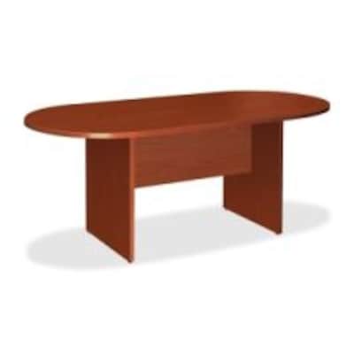 Lorell Essentials Series Conference Table, 70.88W x 35.38D x 29.5H, Cherry (LLR87373)