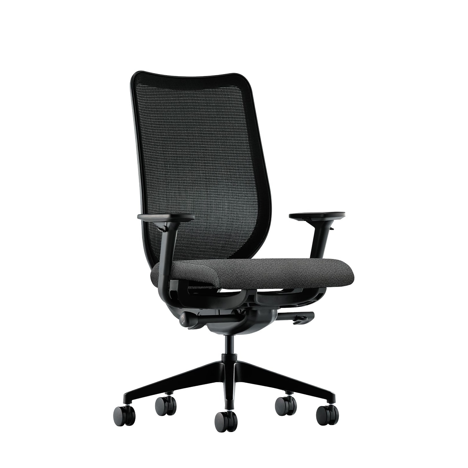 HON® Nucleus® Knit Mesh Back Office/Computer Chair, Adjustable Arms, Centurion Iron Ore Fabric