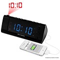 Electrohome Projection Eaac475 Usb Charging Alarm Clock Radio With Time