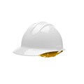 Bullard Plastic Pinlock Suspension Short Brim Hard Hat, White (30WHP)