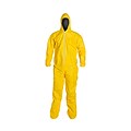 DUPONT Tyvek Chemical Protection Coveralls, 3XL