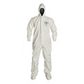 DUPONT Tyvek Chemical Resistant Coverall, Large