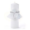 Hortense B. Hewitt Unity Candle with Wrap; Bling