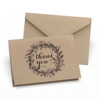 Hortense B. Hewitt Krafty Thank You Cards