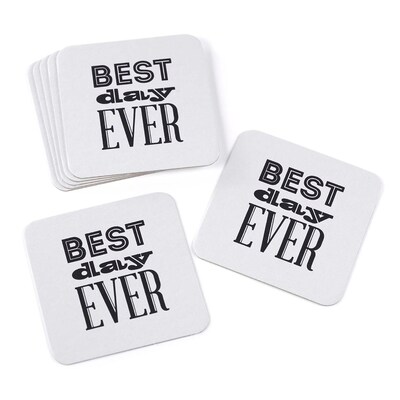 Hortense B. Hewitt Wedding Coasters