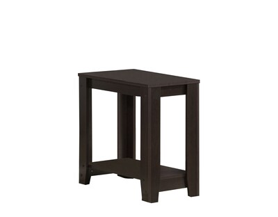 Monarch Specialties Inc. I 3119 24 Accent Side Table, Cappuccino